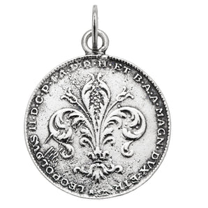 Charm medaglia giglio di firenze