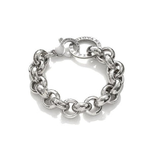 Bracciale Giovanni Raspini rolò martellato grande