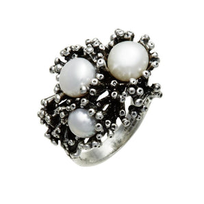 Anello anemone grande