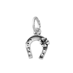 Charm Giovanni Raspini ferro di cavallo quadrifoglio