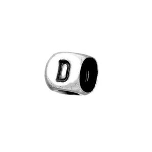 Bead lettera D Raspini
