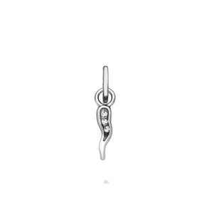 Mini charm Giovanni Raspini cornino cristal