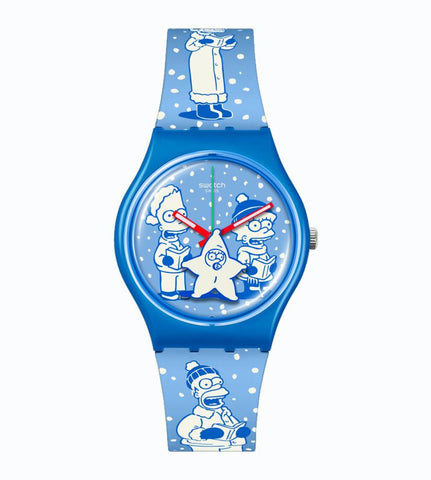 Orologio Swatch Tidings of joy - The Simpsons Collection