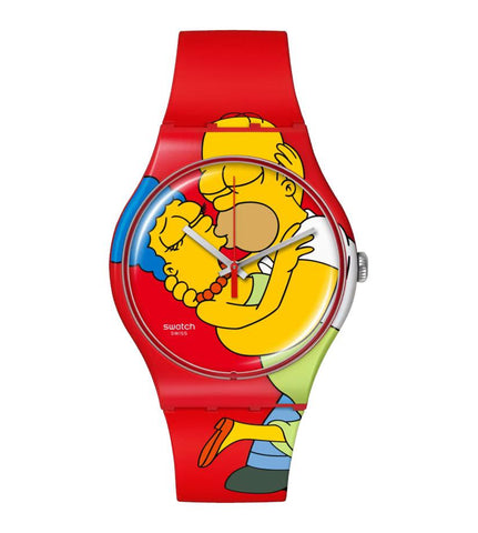 Orologio Swatch Sweet Embrace - The Simpsons collection