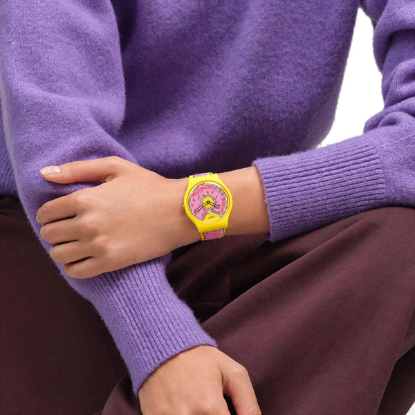 Orologio Swatch Seconds of Sweetness - The Simpsons Collection