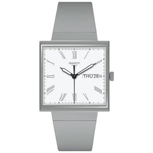 Orologio Swatch quadrato what if gray