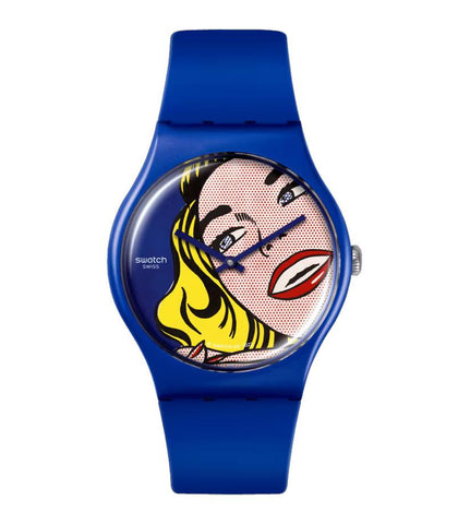 Orologio Swatch Collezione MOMA Girl by Roy, Lichtenstein