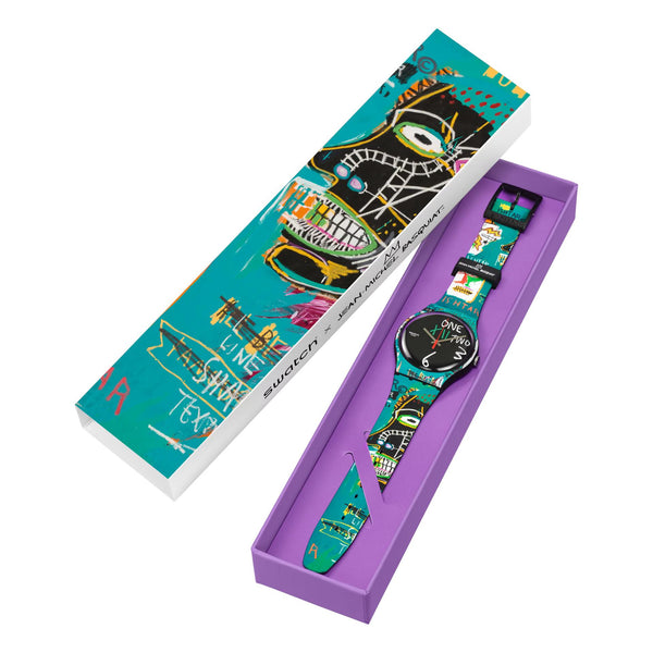 Orologio Swatch Ishtar by Jean Michel Basquiat