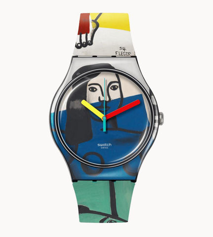 Orologio Swatch Leger's two women holding flowers