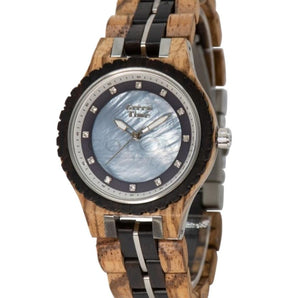 Orologio Green time in legno da donna